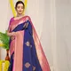 N.Blue__Royal Rajgharana Sarees